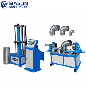 Corrugated duct  machine