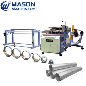 Spiral Round Duct Machine